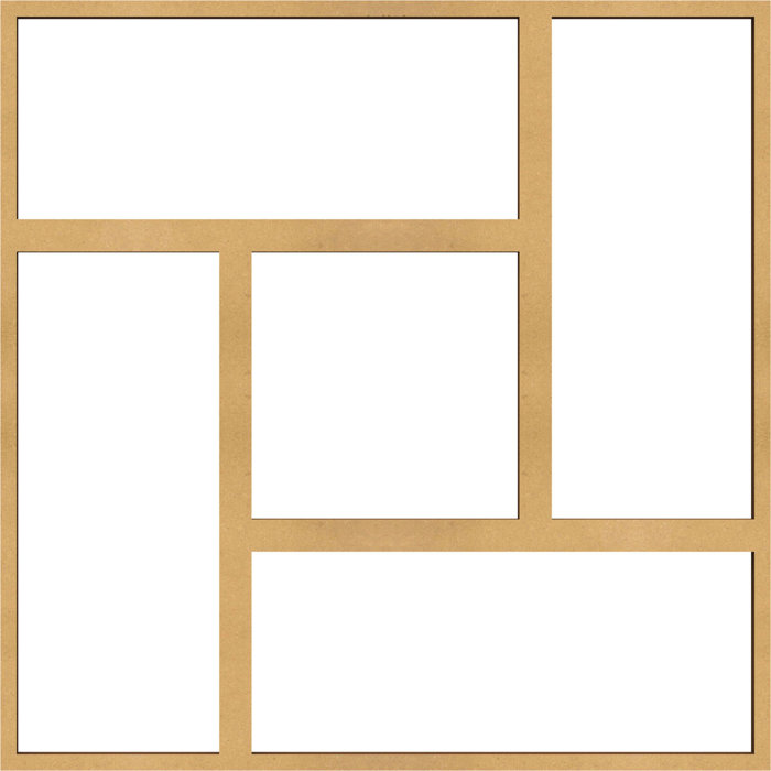 Ekena Millwork Sheffield Decorative Fretwork Wood Wall Panels Wayfair